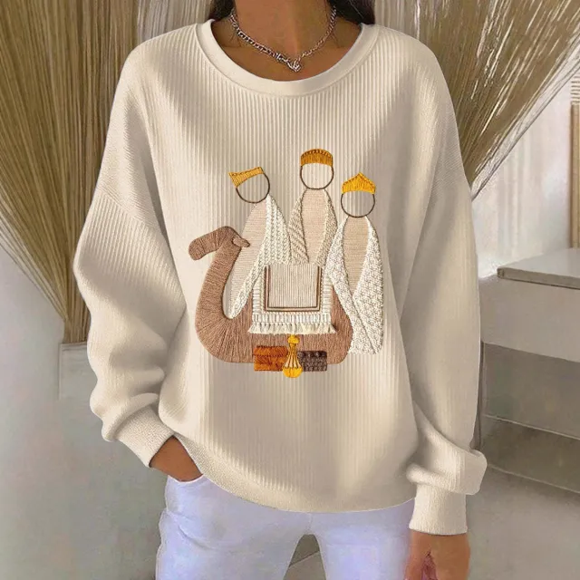 3D Printed Christmas Sweatshirt Women Cjwy0101 - Shop at LoveMi
