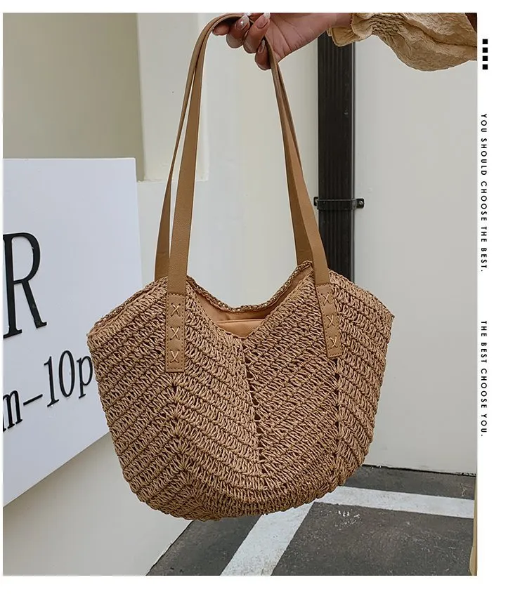 Large Capacity Female Korean Holiday - Khaki
