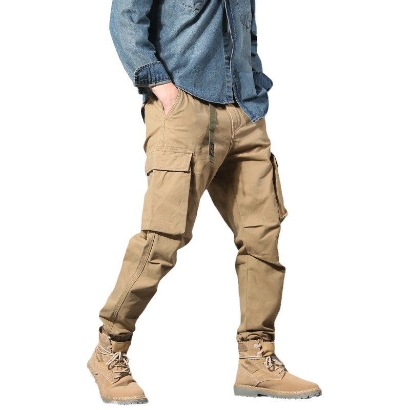Fashion American Multi-pocket Cargo Pants Men 6
