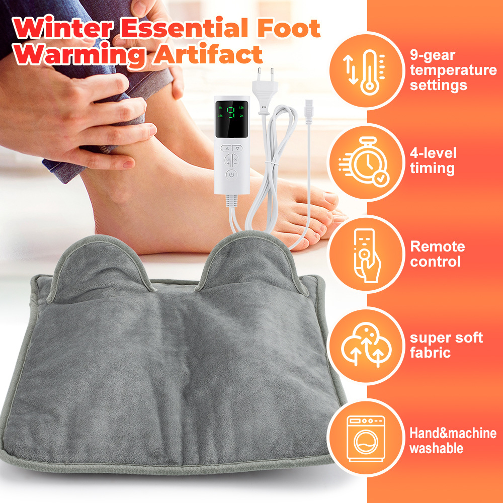 Title 1, Winter Feet-warming Pad Constant Temperature Th...