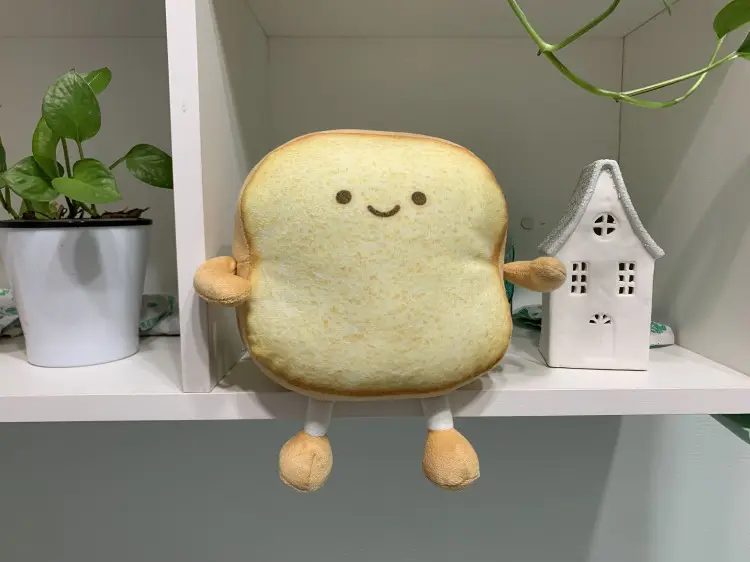 Toast Bread Pillow Cute Cartoon Plush Toy