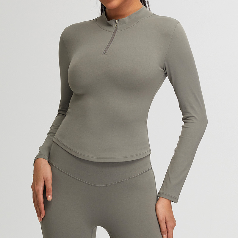 Women's Half Zipper Slim Fit Training Top