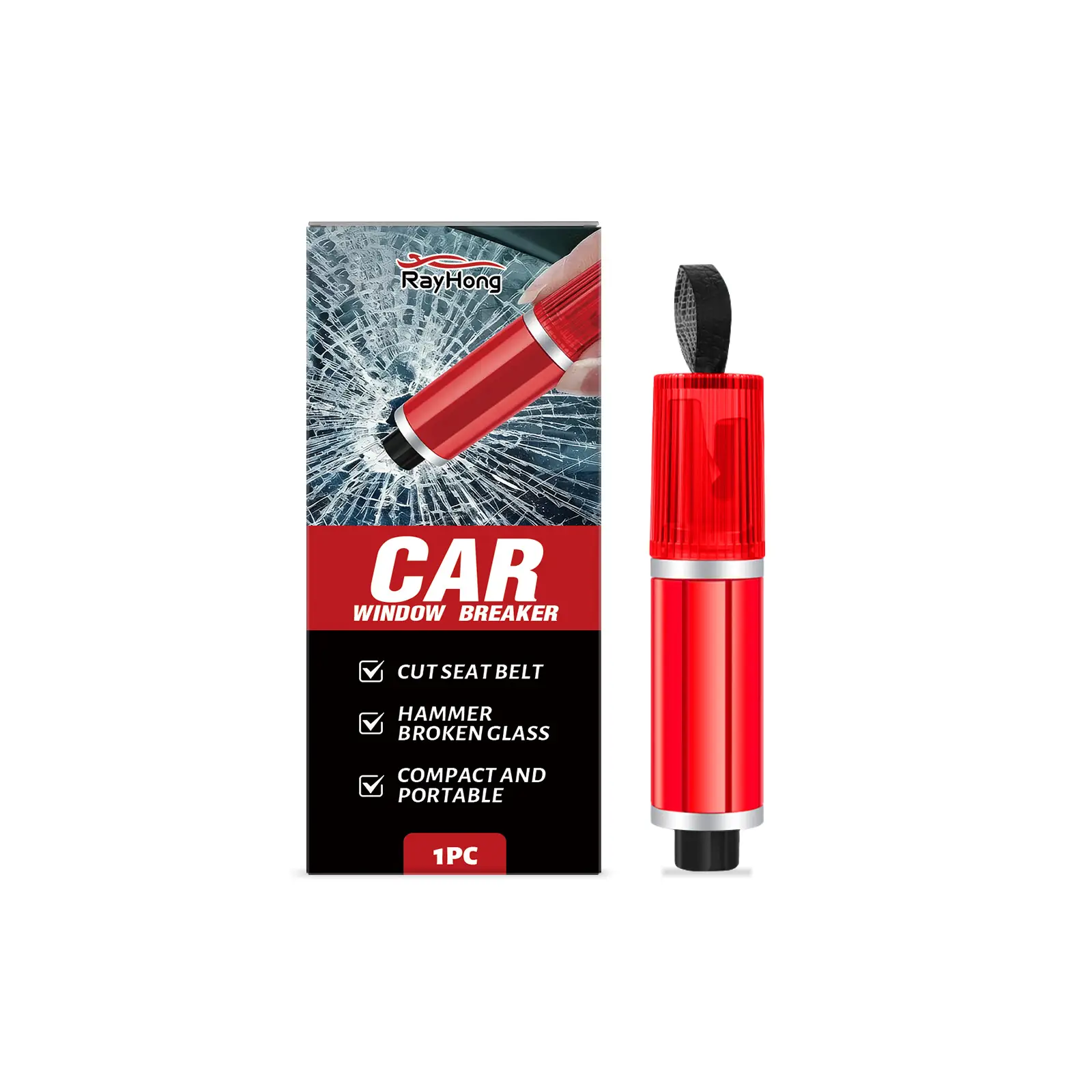 Car Window Breaker Hammer