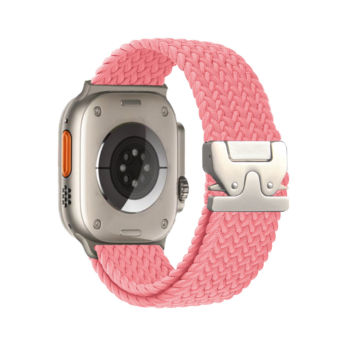 Parachute-buckle Braided Nylon Loop Watch Strap