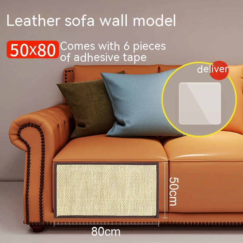 Leather sofa style