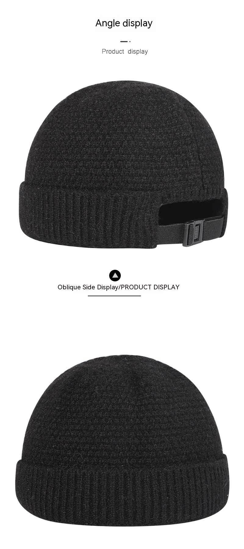 Outdoor Autumn And Winter Warm Hemming Knitted Woolen Cap — foto 21