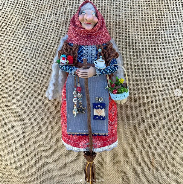 Creative Little Pendant Witch Doll Decorative Ornament