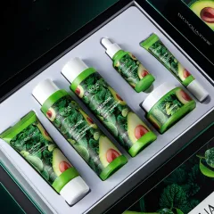 Avocado Elastic Moisturizing Suit Hydrating Skin Care Products - 100G 50G 20G 30Ml 200Ml 200Ml - View 1