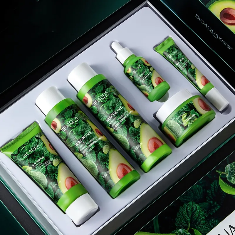 Avocado Elastic Moisturizing Suit Hydrating Skin Care Products - 100G 50G 20G 30Ml 200Ml 200Ml