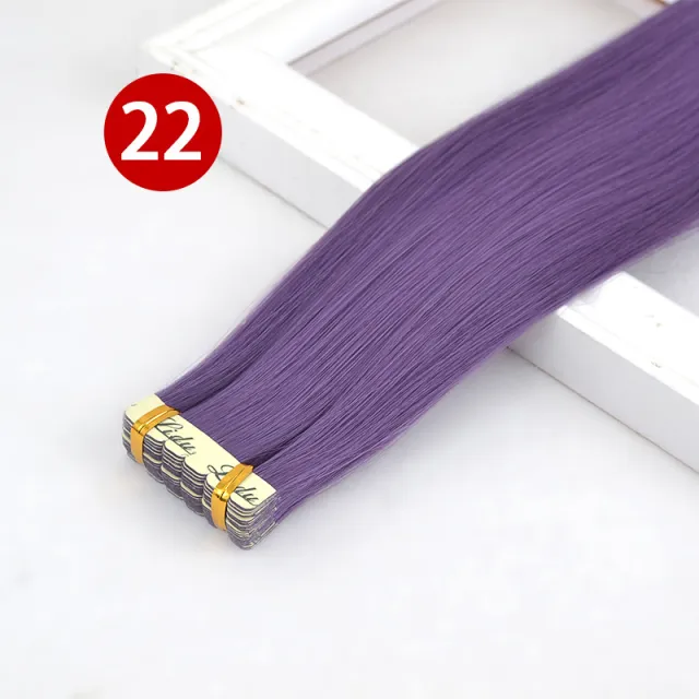 Seamless Hair Extension Highlight Color Hair Extension 22 Colors 1 Piece - Shop at LoveMi
