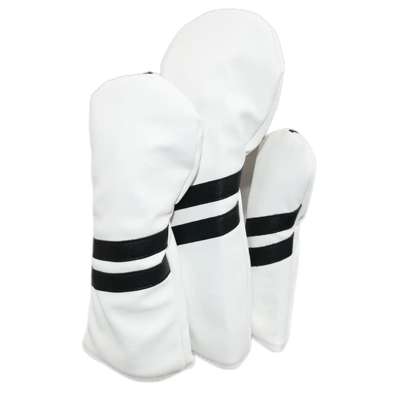 Golf Club Sleeve Two Oblique Strips Wood Rod Head Cover Multiple Colors Cash Commodity And Quick Delivery