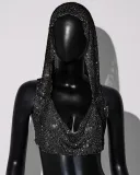 Black With Diamond