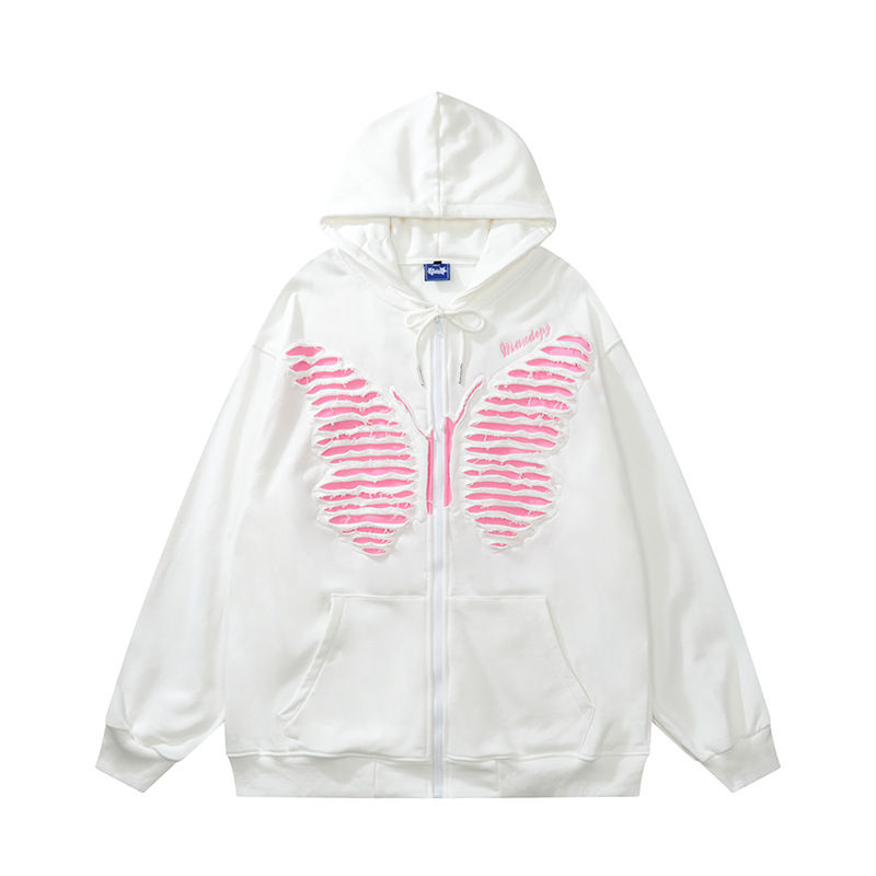 Title 6, Neue Herren Sweet Butterfly Print Hoodie. Biete...