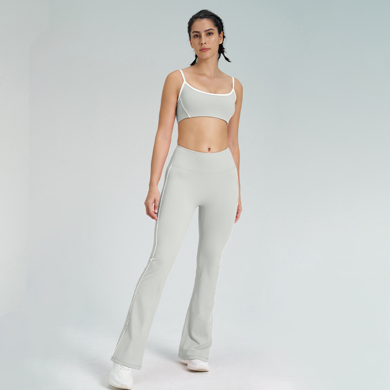 Sports Underwear Spaghetti Strap Tight Shockproof Outdoor Fitness Light Lime Xl Pantsuits - Shop at LoveMi