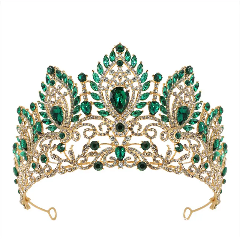 New Crystal Crown Headdress Bridal Hair Accessory High-end Japanese And Korean Style