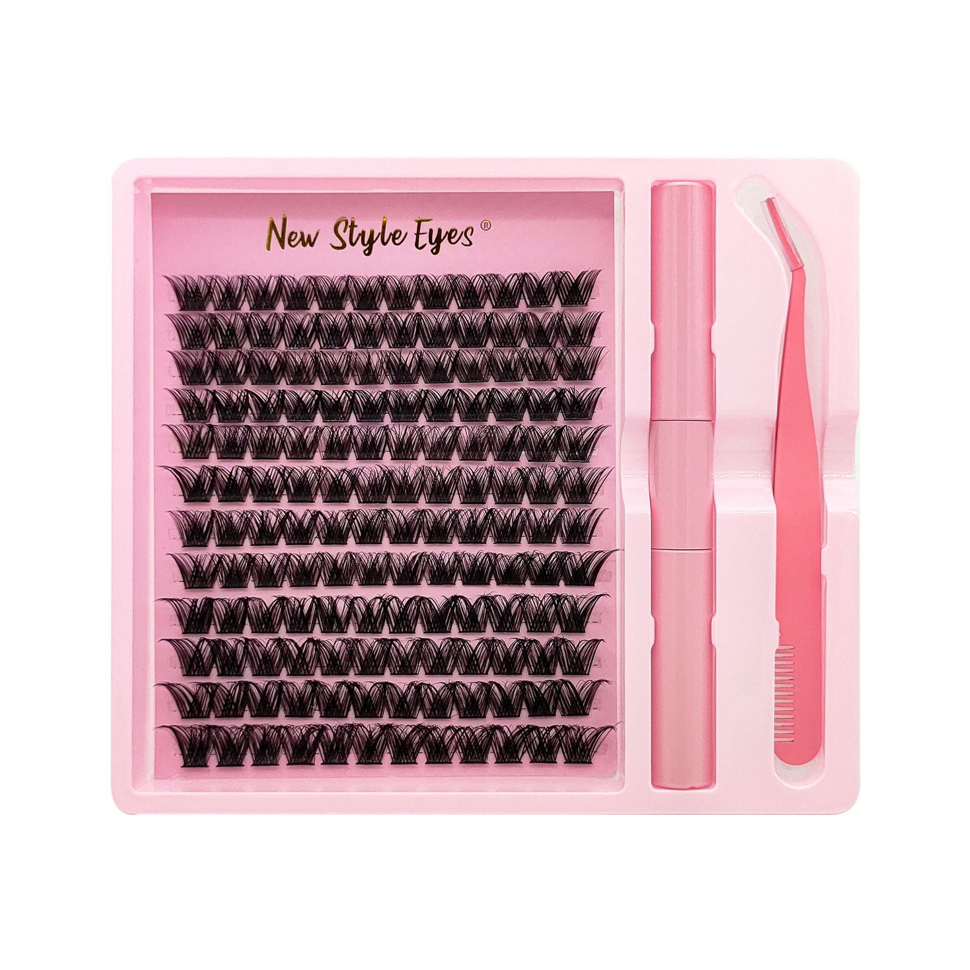 Twelve-row Set Long Cross Thick False Eyelashes 5