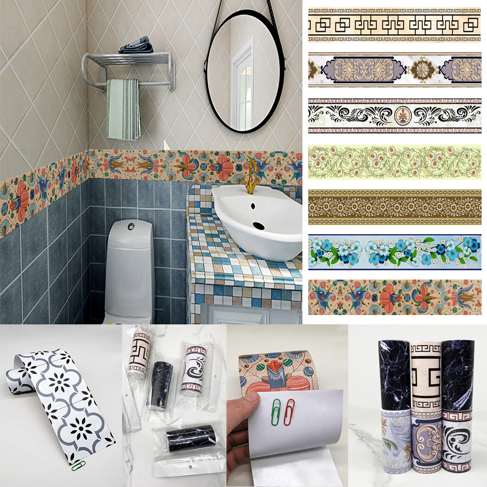 Home Decor Floor And Wall Skirting Line Stickers