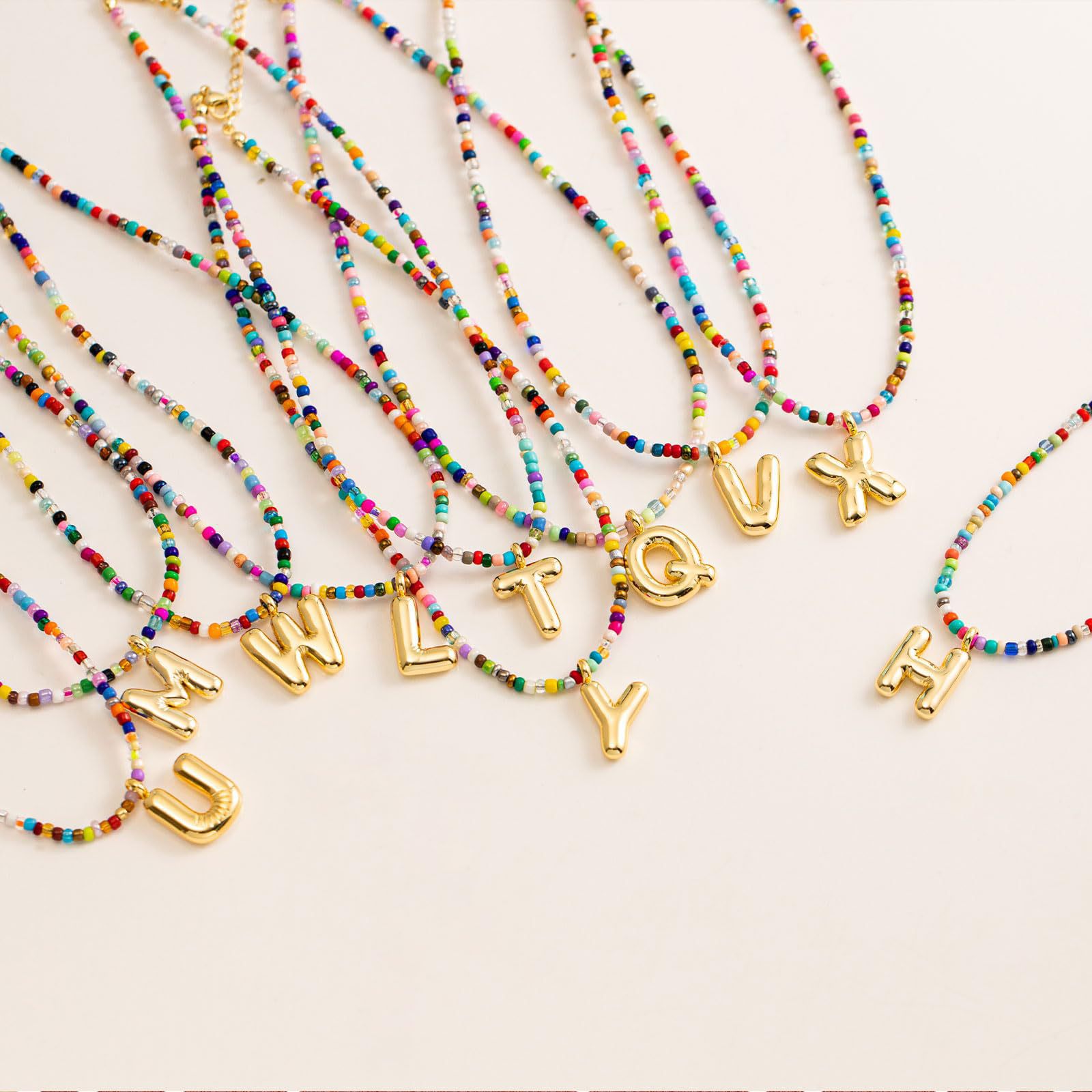 Sweet Cool Style Colorful Bead Necklace
