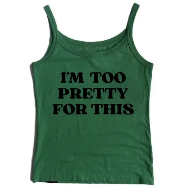 Stylish Slimming Short Casual Womens Top With An Allover Letter Print Green - Shop at LoveMi