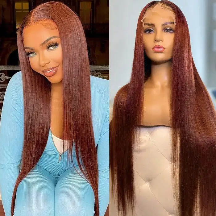 Red Brown 33color Huamn Hair Wig 134HD
