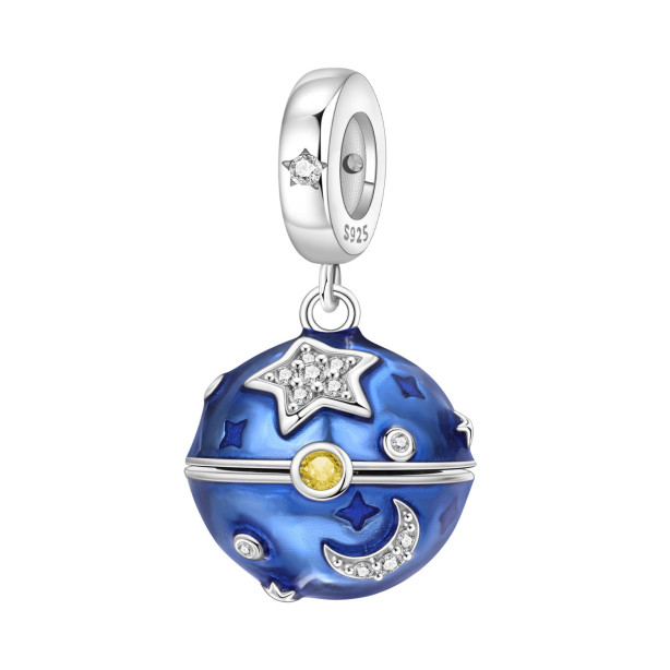 Starry Sky Astronaut Diy Bracelet String Beads Pendant