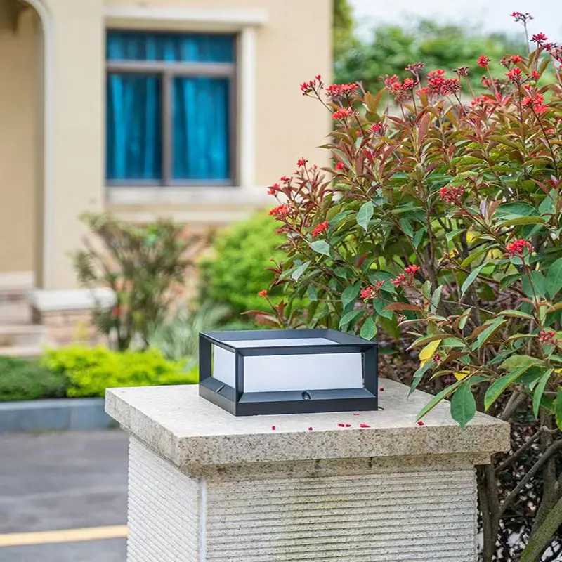 LED Outdoor Waterproof Solar Column Light Door