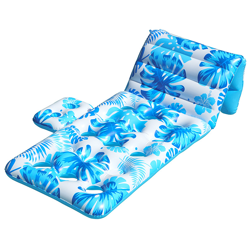 Inflatable Water Lounger Pool Party Floating Bed 4