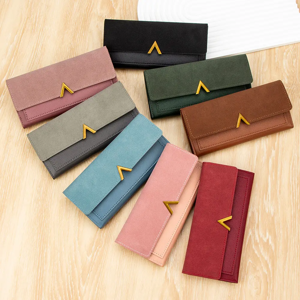 Fashionable Simple Long Wallet
