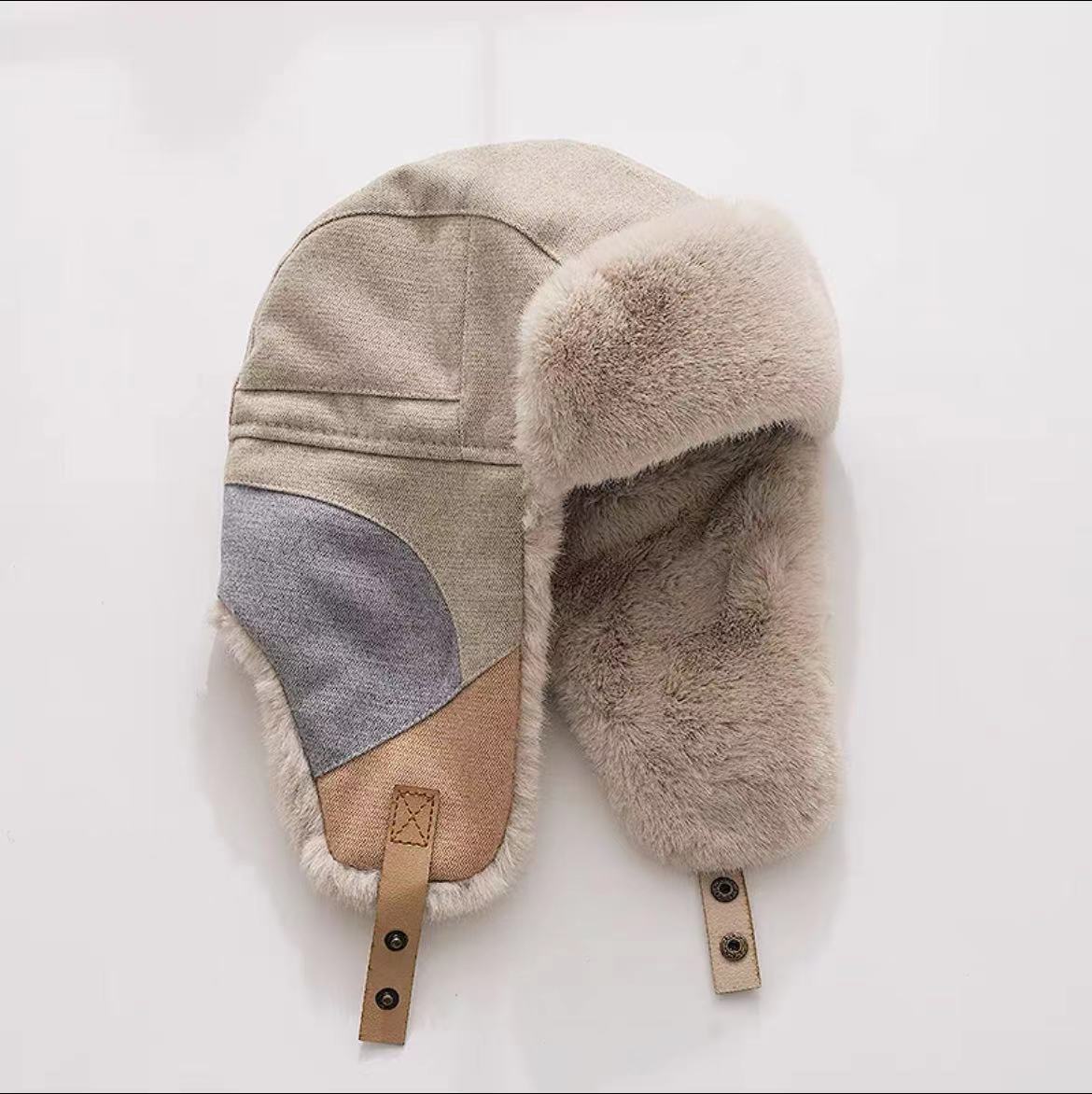 Ushanka Unisex Riding Cold-proof Fleece-lined Warm — foto 11