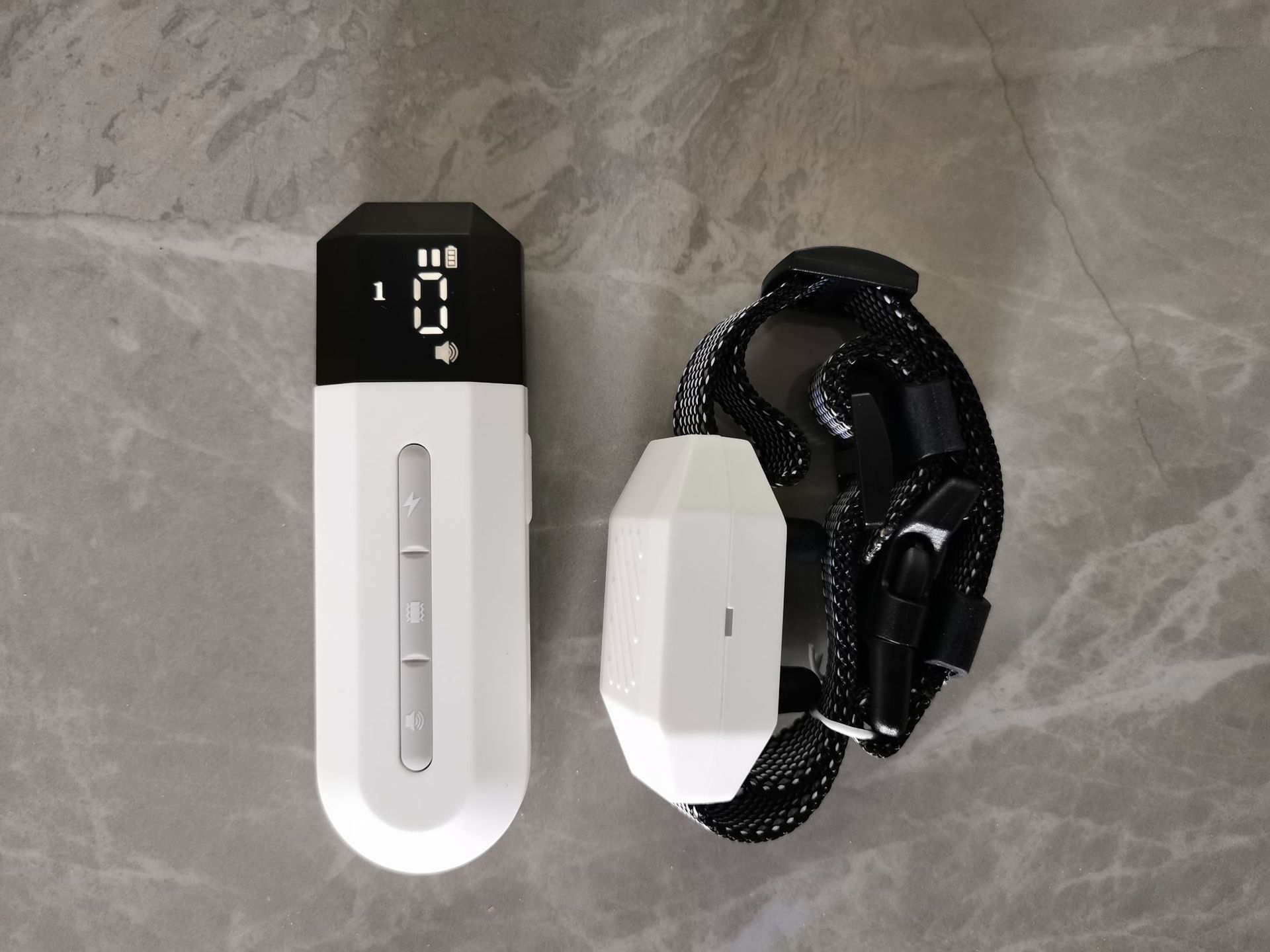 Electronic Remote-Controlled Vibration And Electric Shock Collar