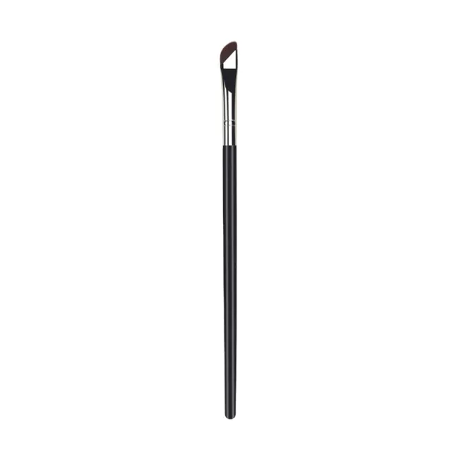 Flat head diagonal eye beauty brush Sickle Brush Black - Shop at LoveMi