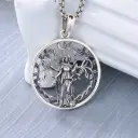 Retro Natural Goddess Tree Of Life Pendant Necklace view 1