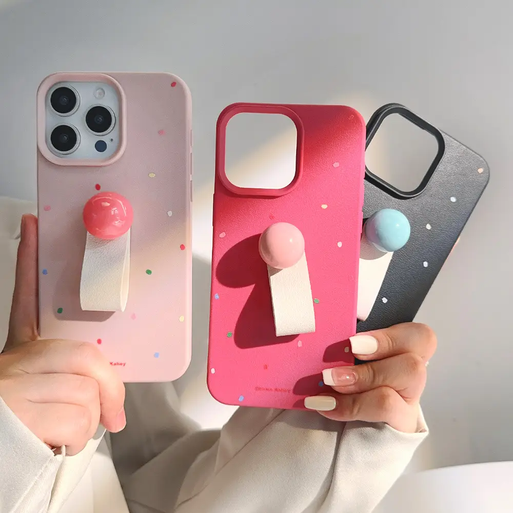 Dopamine 13 Silicone 12 Fastened Ring Phone Case