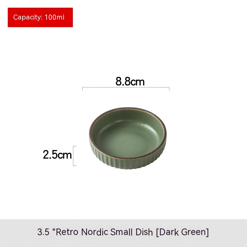 Saucer Dark Green