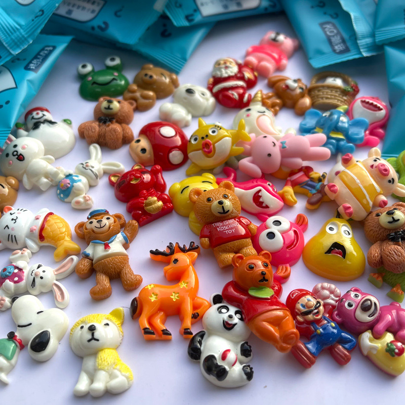 Christmas Blind Bag Small Animal Cute Mini Small Ornaments Luminous