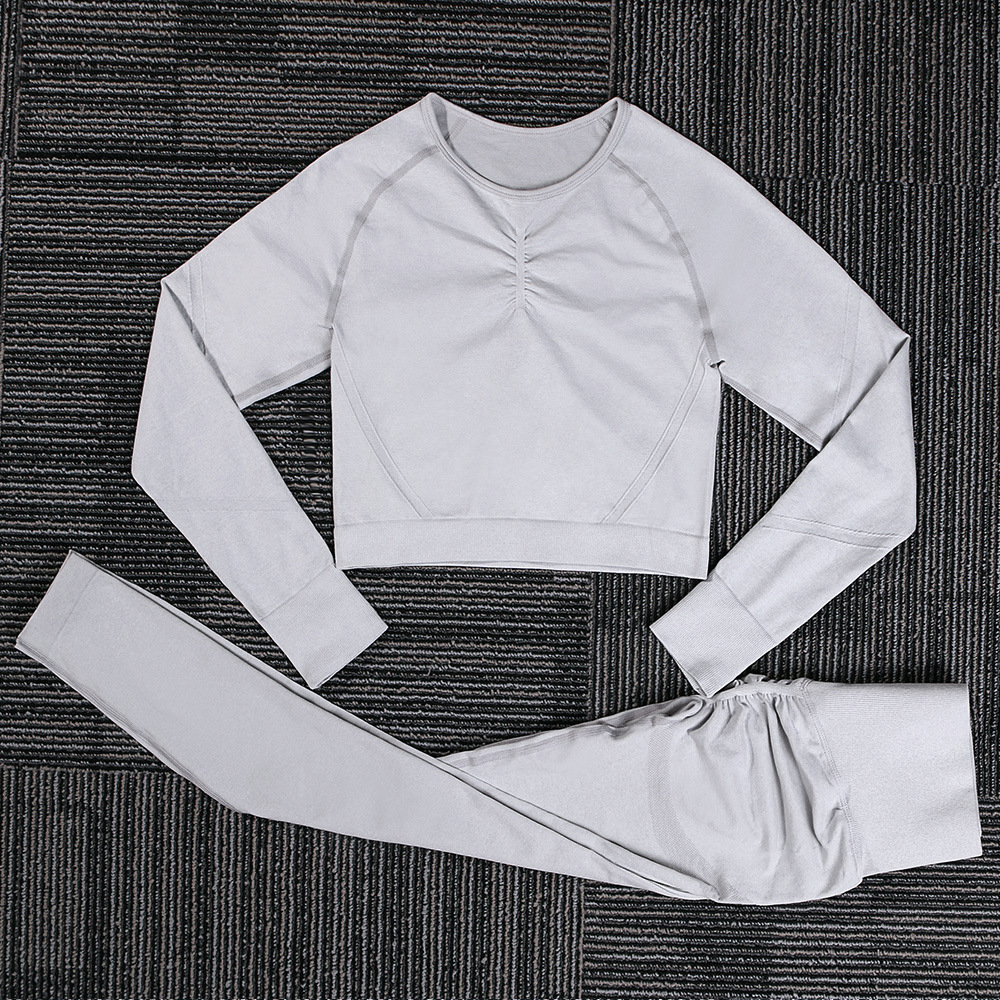 Gray And White Suit-S