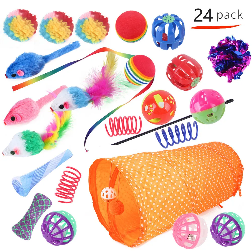 Pet Cat Toy Suit Cat Channel Funny Cat - B99826