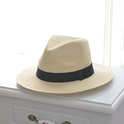 Men's Straw Hat Hollow Sun Shade