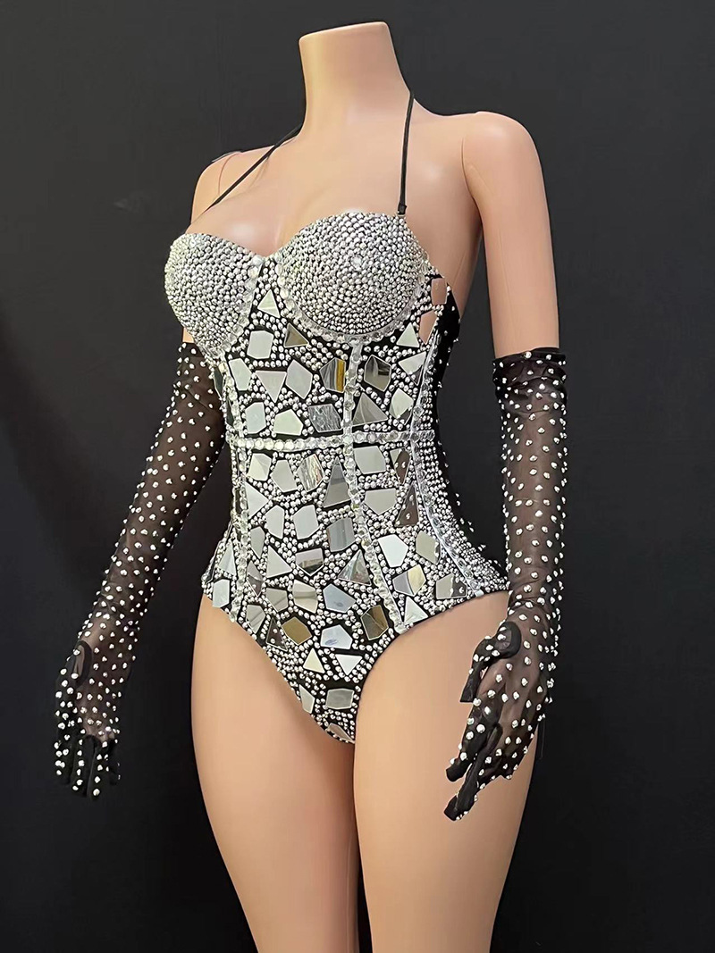 Black Tight Dress With Suspenders