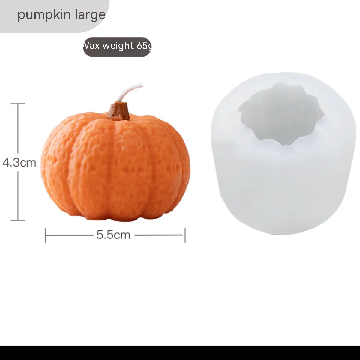 Pumpkin Large Mold