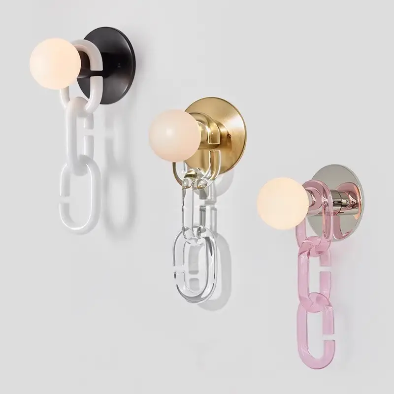 Simple Glass Ball Bedroom Bedside Lamp Creative