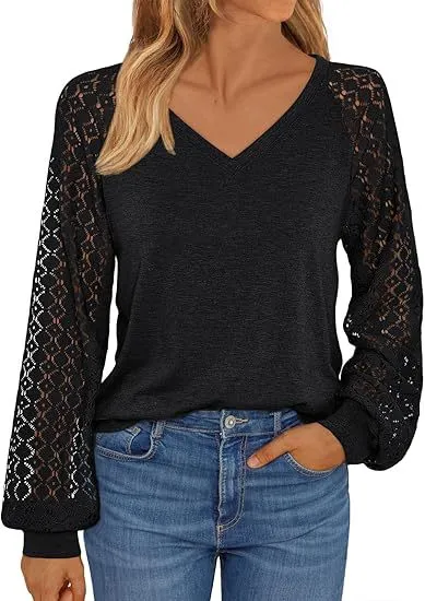 Women's Business Casual Shirt Fashion Black - Shop at LoveMi