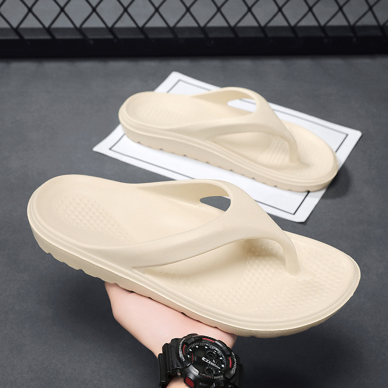 Mens Non Slip Wear Resistant Outdoor Flip-Flops
