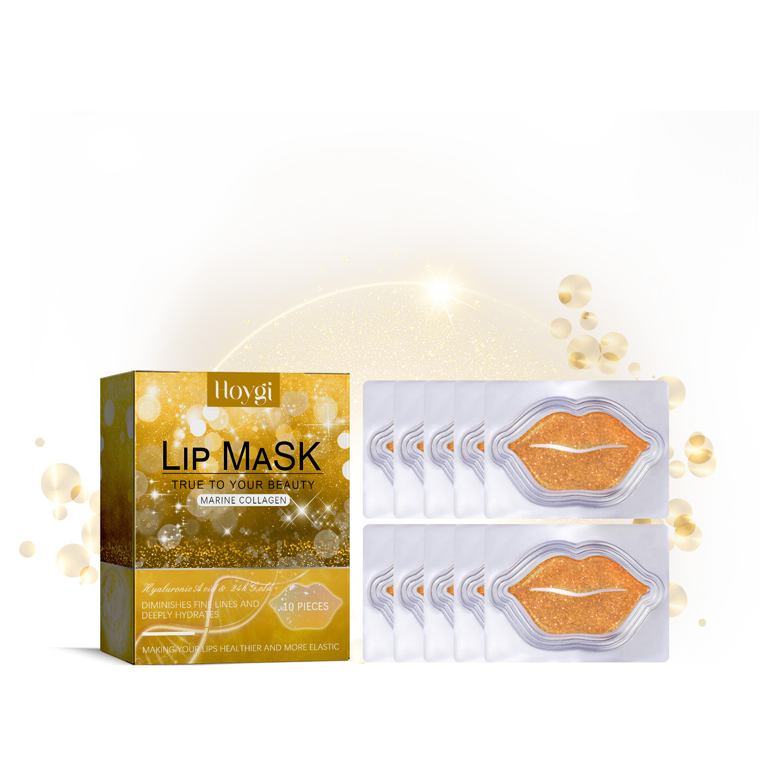 24K Gold Lip Sleeping Mask