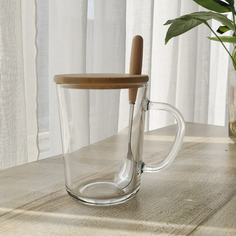 Stylish Minimalist And Uniquely Designed Glass Water Cup