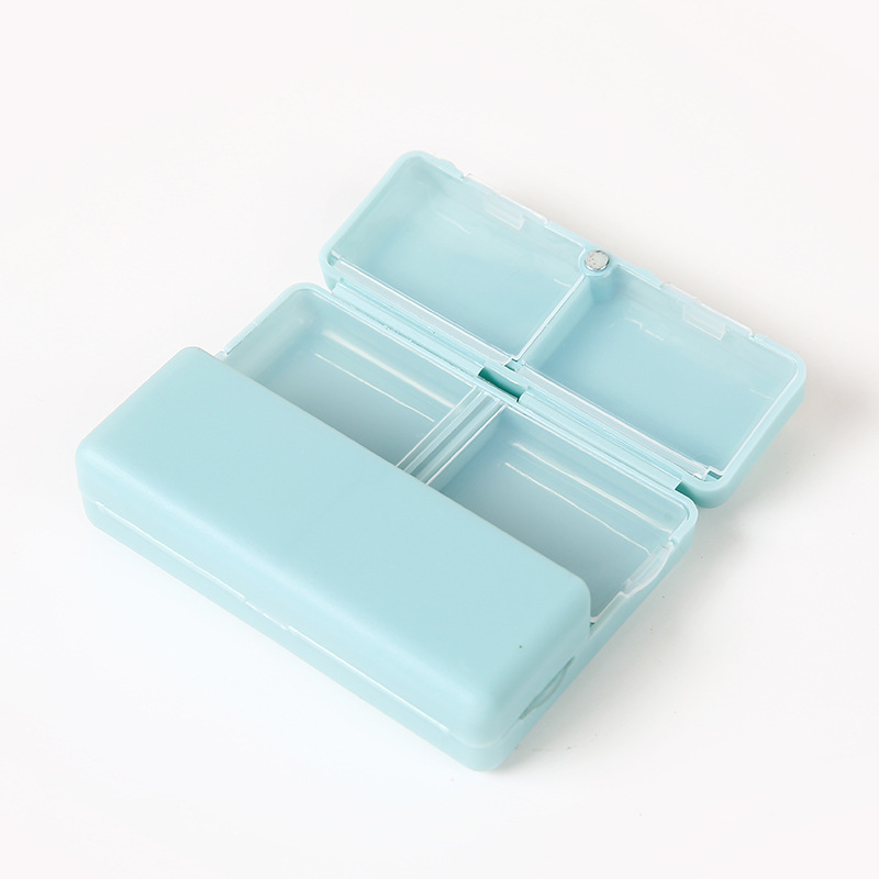 Portable Dispensing Pp Magnetic Flip Storage Mini Seal 7-grid Pill Box For Seven Days A Week - Image 5