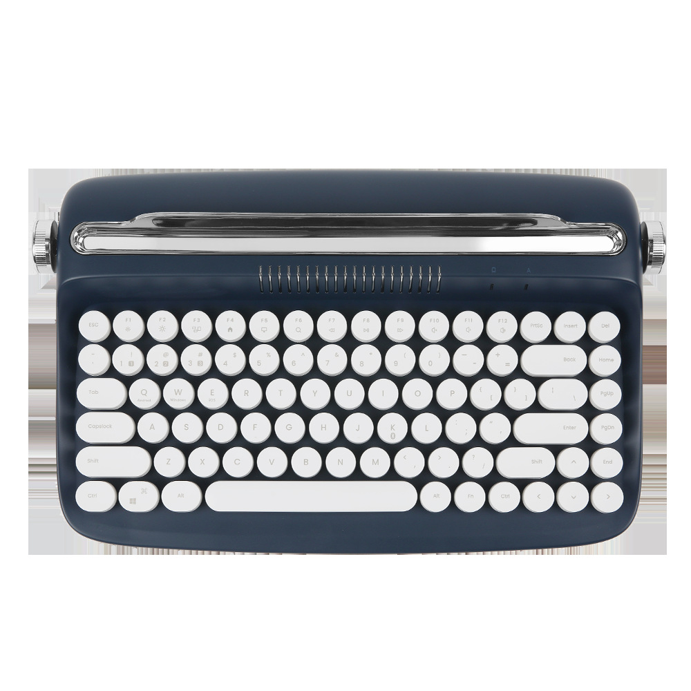 Retro Bluetooth Typewriter Keyboard For Tablets, iPads & IdeaPads - 第 7/10 張圖片