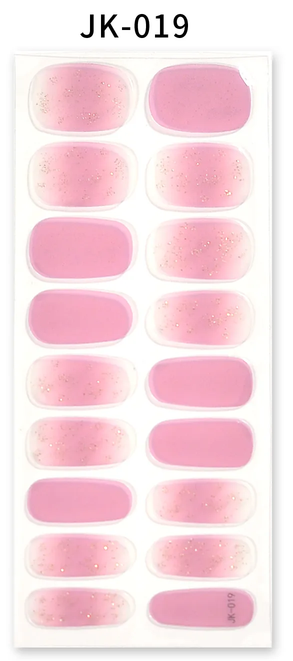Gel Nail Stickers Bronzing 3D Nail Sticker Jk 019 - Shop at LoveMi