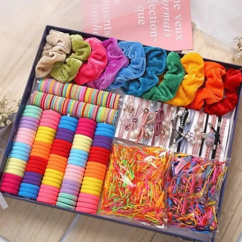 Pig Intestine Style Hair Ring Cute Tie