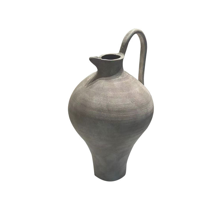 Retro Wabi-Sabi Style Vase Ornament Decorative Flower Pot, picture 5 of 5